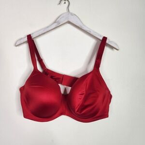 SOMA Bra Womens 40D Raphael Red‎ Stunning Support Smooth Balconette Underwire